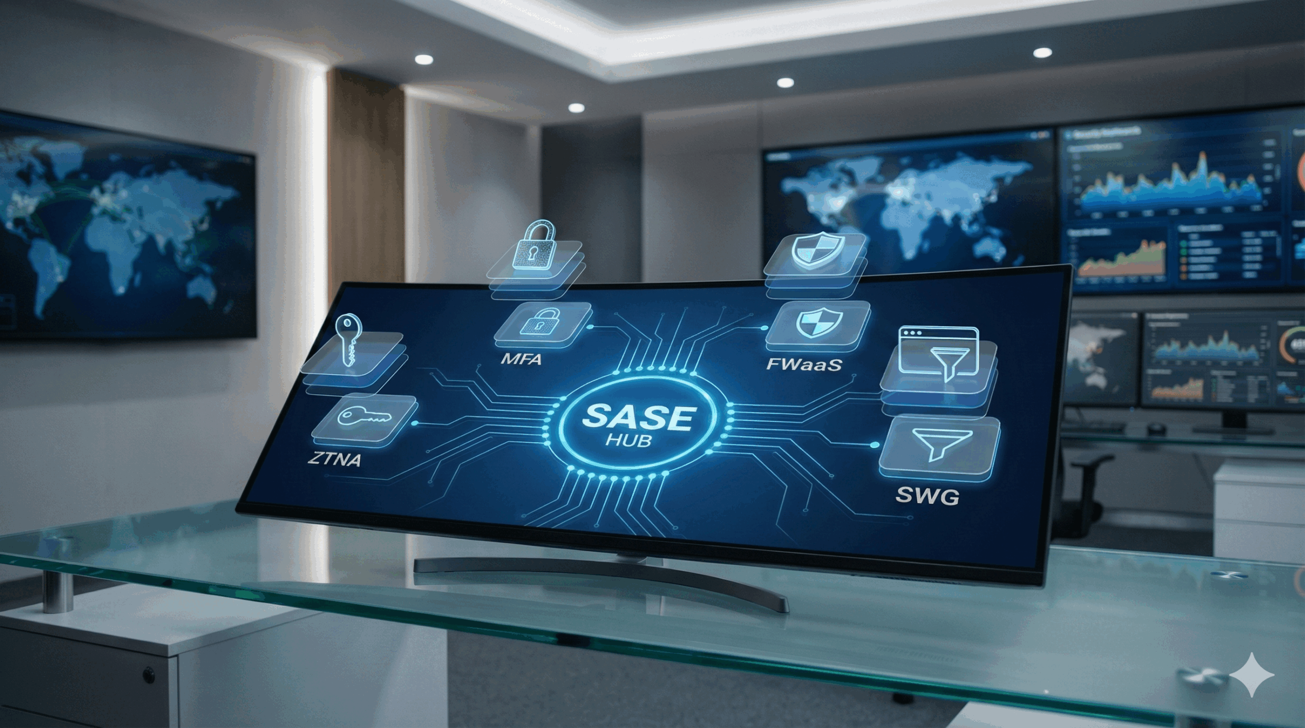 Berqnet SASE ile Çok Katmanlı Güvenlik