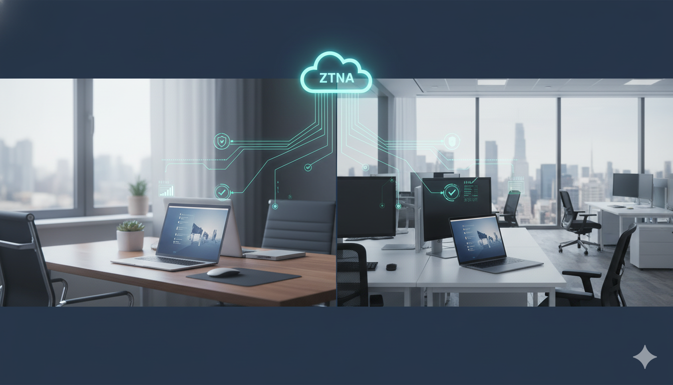 Hibrit Çalışma Düzenindeki İşletmelere ZTNA'nın Katkıları Nelerdir