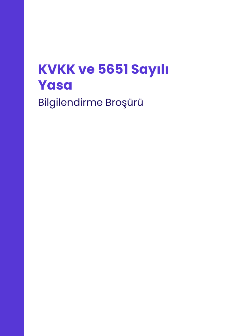 KVKK ve 5651 Sayılı Yasa (764 x 1080 piksel)