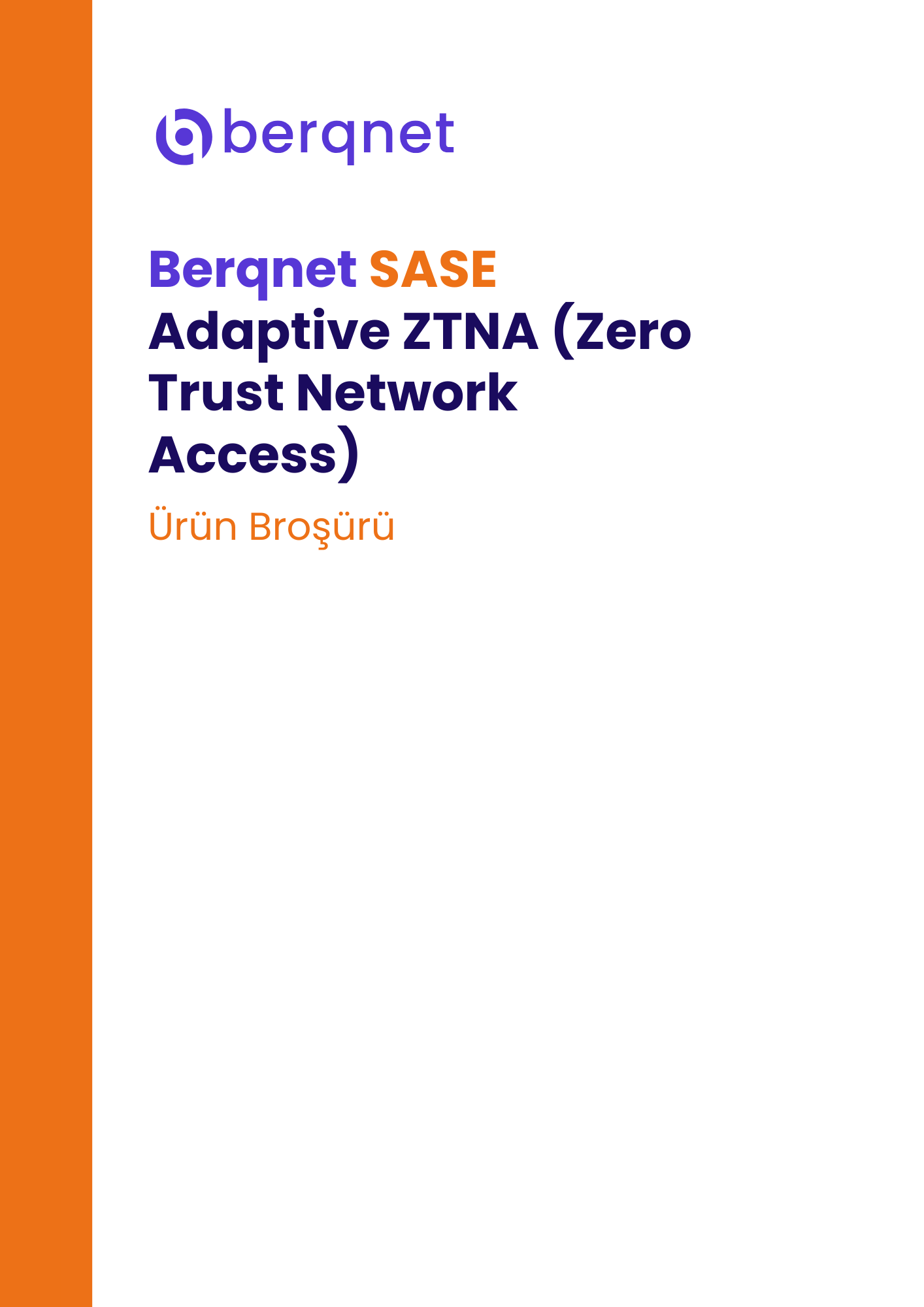 berqnet adaptive ztna brosuru kapak