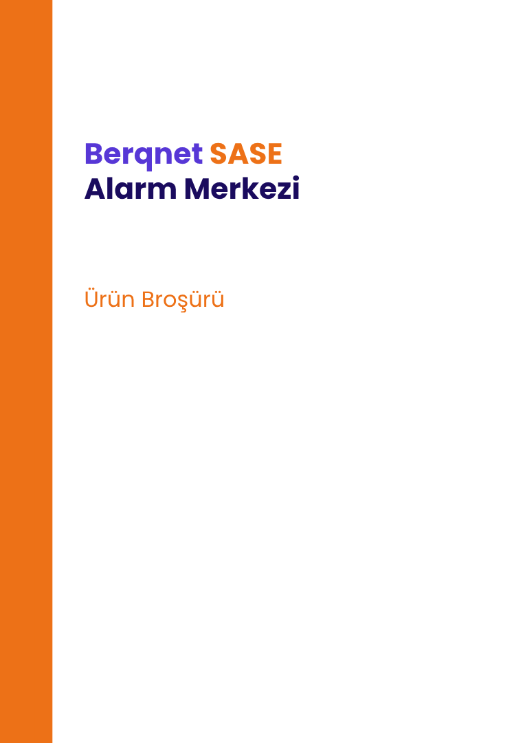 berqnet sase alarm merkezi brosuru